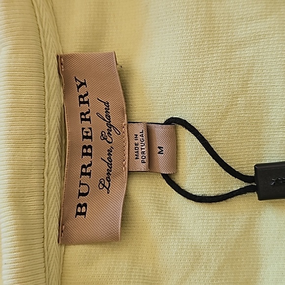 Burberry Neon Green Yellow Sweatshirt - Picture 3 of 3